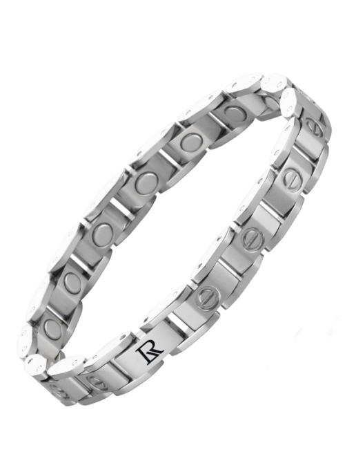 Магнитный браслет Ультра Silver мужской от давления