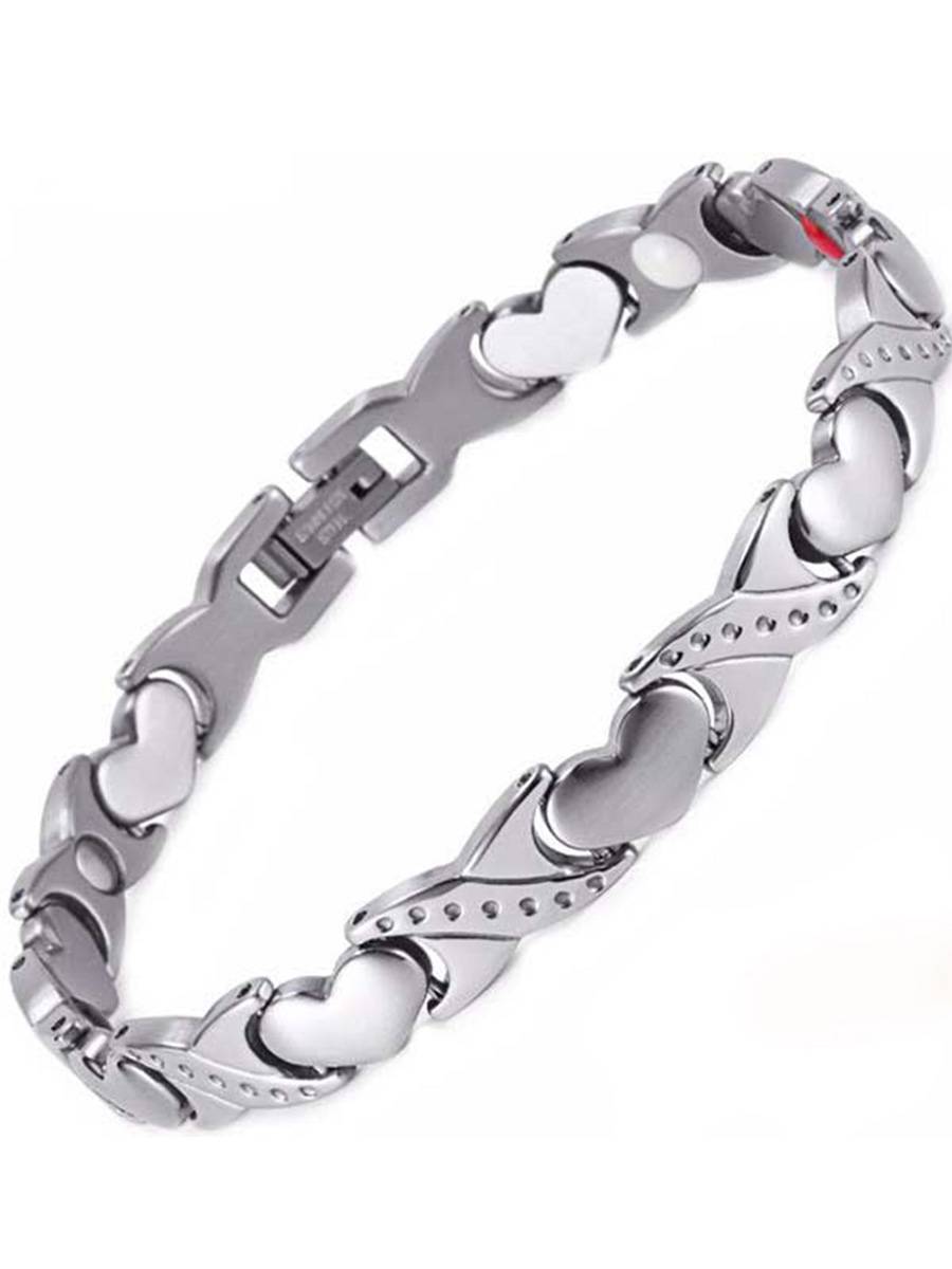 Luxor Always Twenty - стальной лечебный магнитный браслет на руку от давления, женский аксессуар для красоты и здоровья