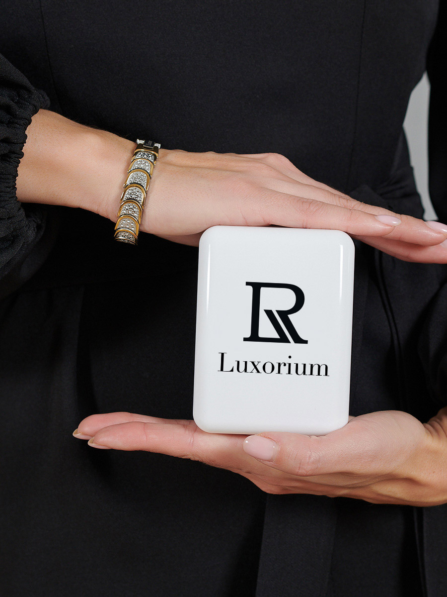 Купить женский Luxorium Эксперт - стальной лечебный магнитный браслет на руку от давления