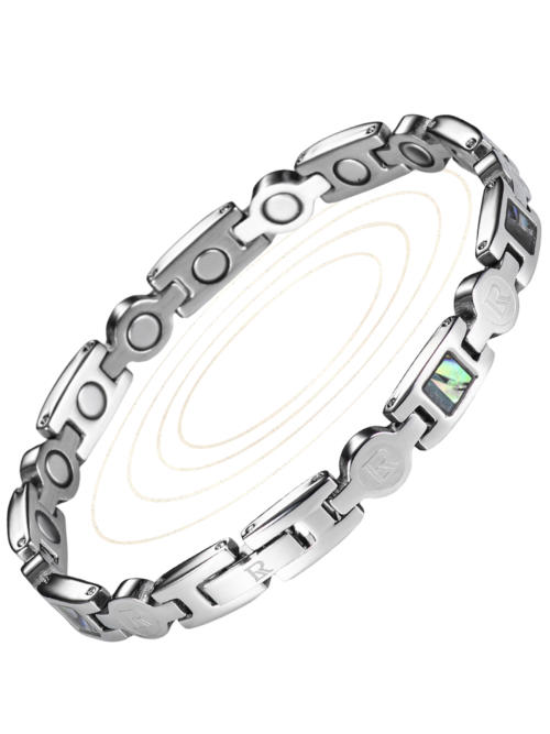 Cherokee zero silver женский магнитный браслет от давления Luxorium
