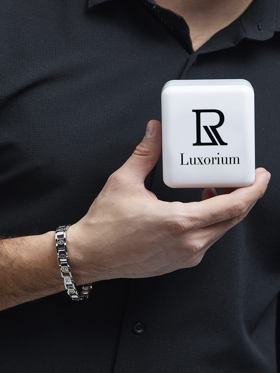 Luxorium Ультра - стальной лечебный магнитный браслет