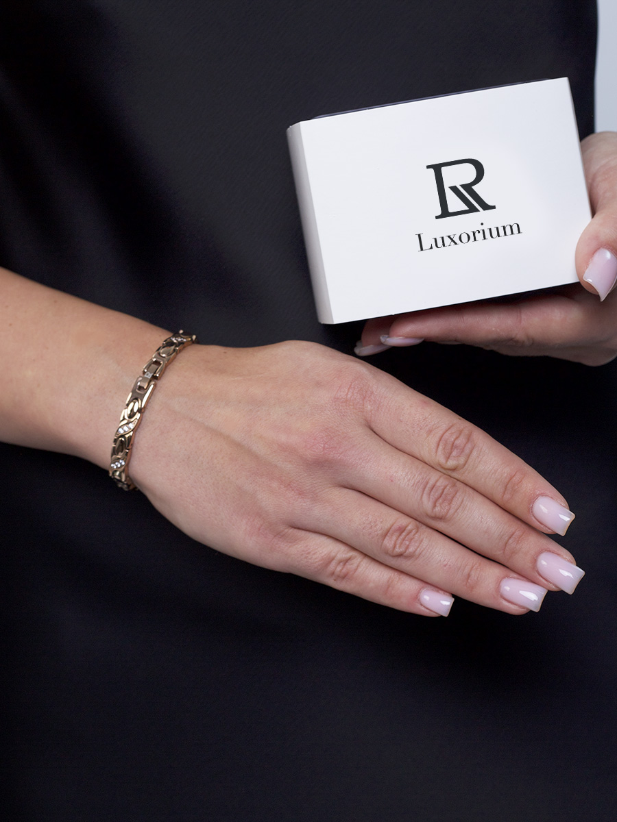 Магнитный браслет Luxorium Женская Хитрость Rose купить в интернет магазине, выгодная цена от производителя в Москве, быстрая доставка