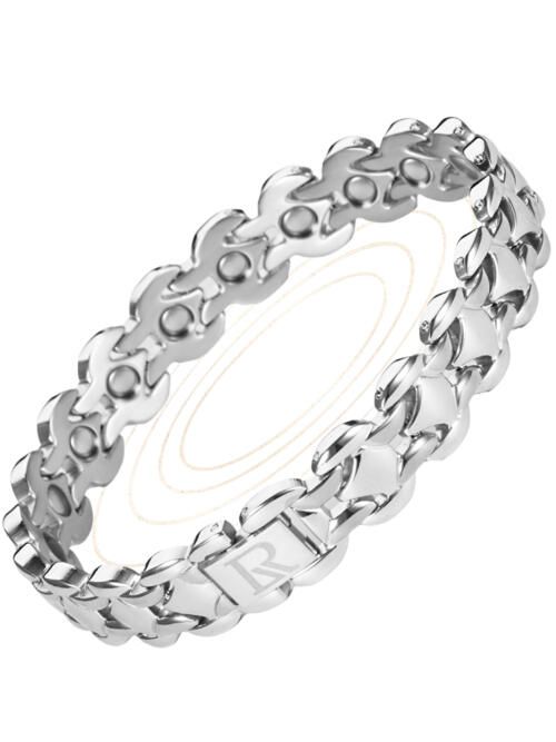 Versailles Silver женский магнитный браслет серебристый от давления купить в Москве